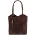 Patty - Leather convertible backpack shoulderbag